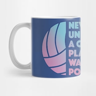 Water Polo Girl Never Underestimate Water Polo Player Mug